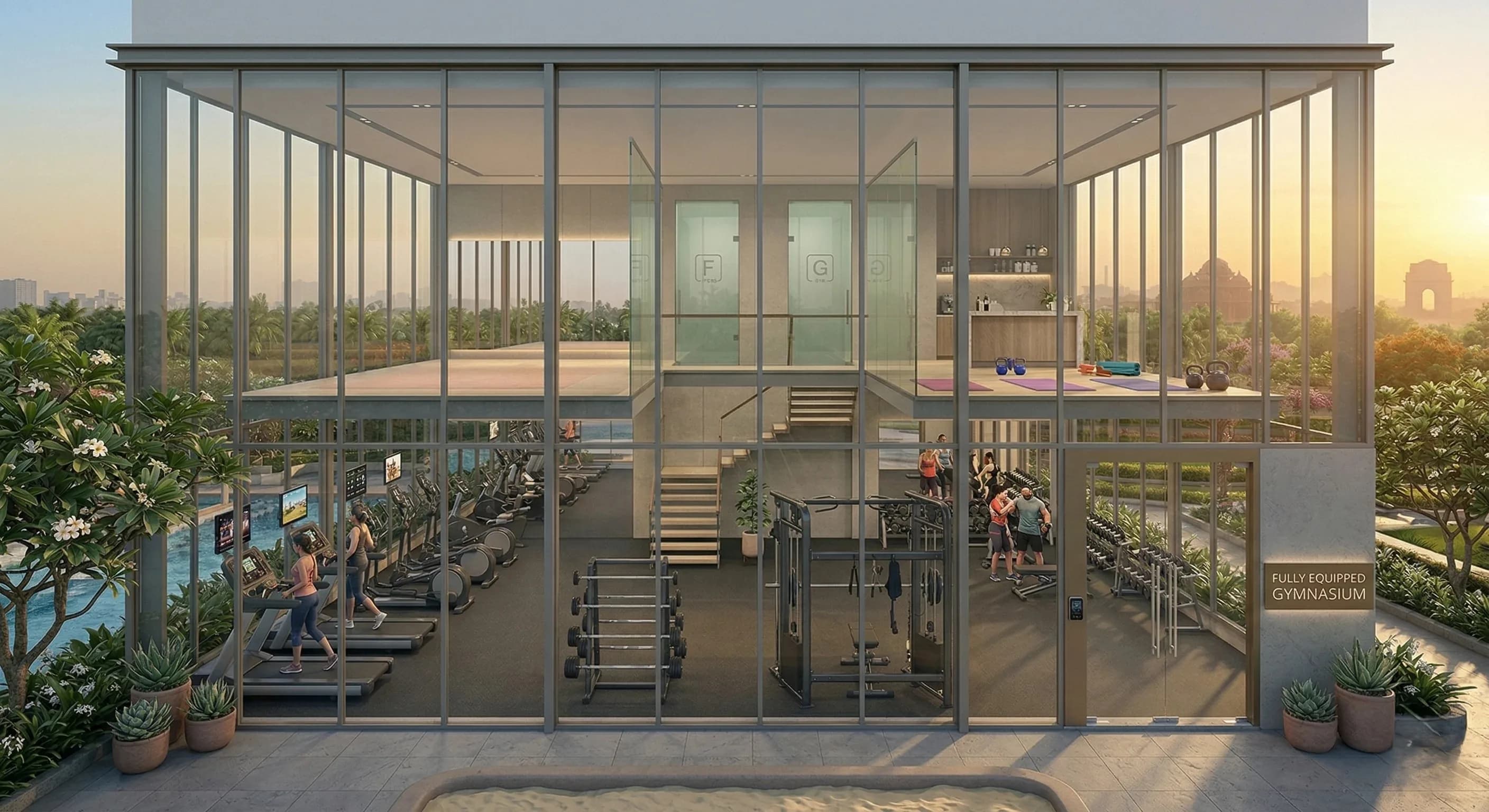 Fully Equipped Gymnasium